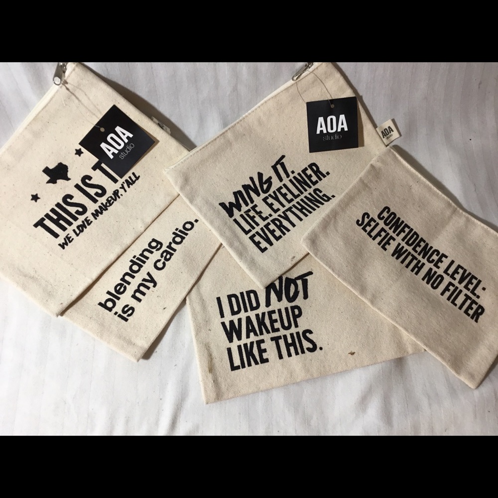 Make up bags 5
